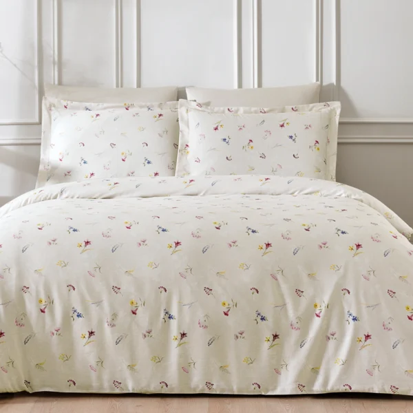 Dijital Pamuk Saten Nevresim Takımı